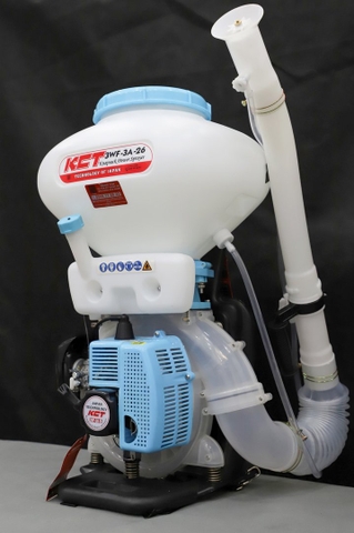Máy phun thuốc trừ sâu, côn trùng động cơ KCT 3WF-3A-26 41.5cc /2.13kW Xanh đậm 2 thì (3 chức năng)