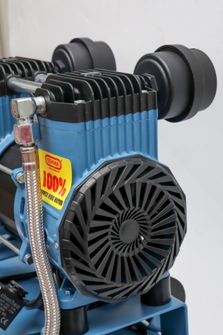 Máy nén khí Mitsukaisho 24-2.0 2.0HP Xanh dương Điện 1 pha (Không dầu,nhanh,dây đồng)