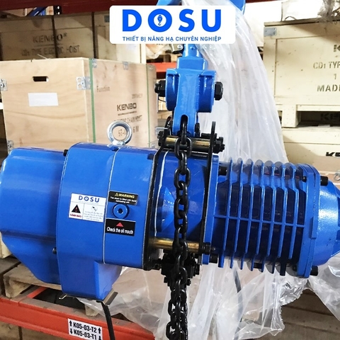 Pa lăng xích điện DOSU KKBB03-01 380V 3 tấn cố định