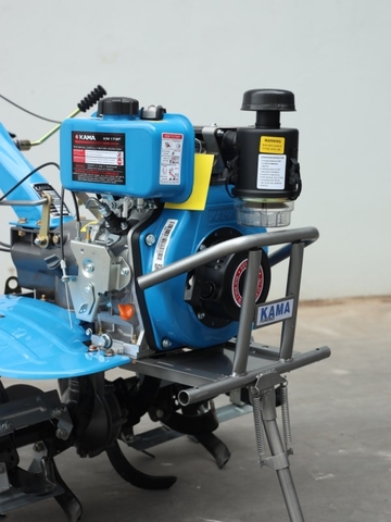 Máy Xới Đất Chạy Dầu Huqama KM173S (Động cơ dầu KAMA - chuyển hướng)