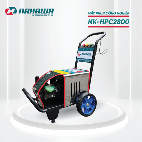 Máy phun áp lực cao công nghiệp Nakawa NK-HPC2800 (2.8Kw-220V)