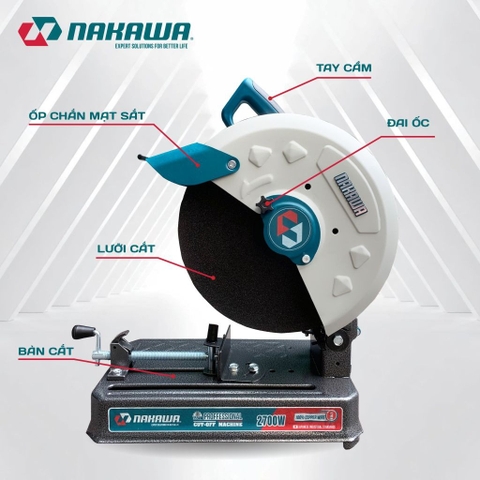 Máy cắt sắt NAKAWA NK-CS2700