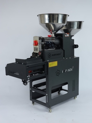 Khung, cối xát nghiền gạo Huspanda HGI680I (Ko Motor - Ko sàng lọc sạn rung) Cối xát nghiền Inox