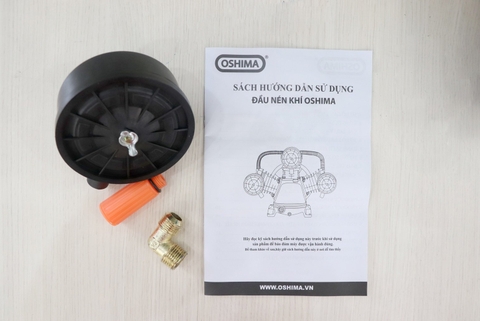 Đầu của máy nén khí OSHIMA 1x51 1/4HP~1/2HP Xanh đậm (hoạt động bằng sức kéo động cơ)