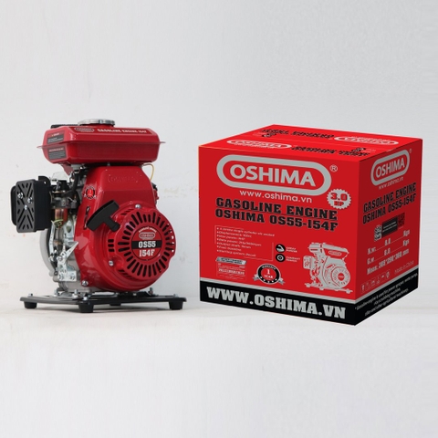 Động cơ nổ OSHIMA OS55-154F Đỏ 4 thì
