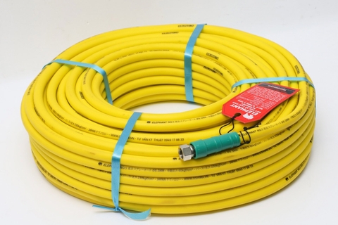 Ống nhựa PVC Elephant No.5 8.5mm x 50m Vàng