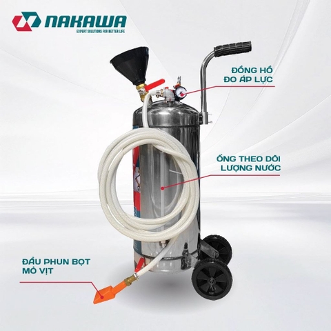 Bình phun bọt tuyết NAKAWA BB-20L