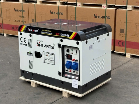 Máy Phát Điện Chạy Dầu 9KW Hi-Earns DG12000SE 220V