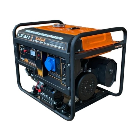 Máy Phát Điện Chạy Xăng 5Kw Lifan 6500