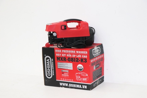 Máy xịt rửa OSHIMA MXR-0812-K3 2.5kW Đỏ