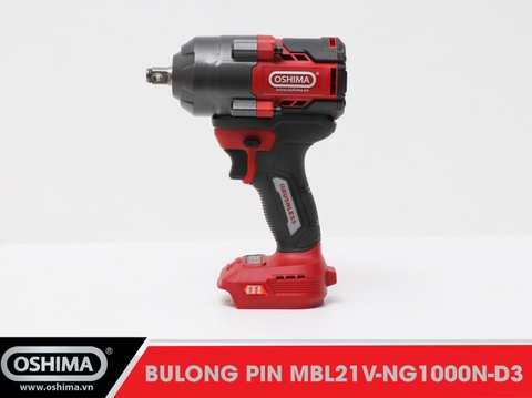 Mở bu lông pin lithium Oshima MBL21V-NG1000N-D3 (Thân Máy)