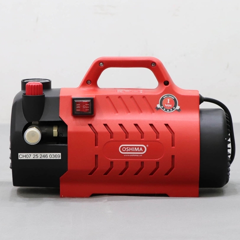Máy xịt rửa OSHIMA MXR-190C-1 2.5kW Đỏ Điện 1 pha