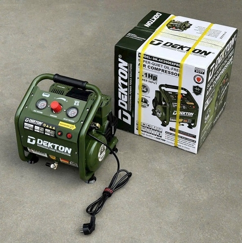 Máy nén khí mini Dekton DK-AC2906XPRO 1.1Hp 5L