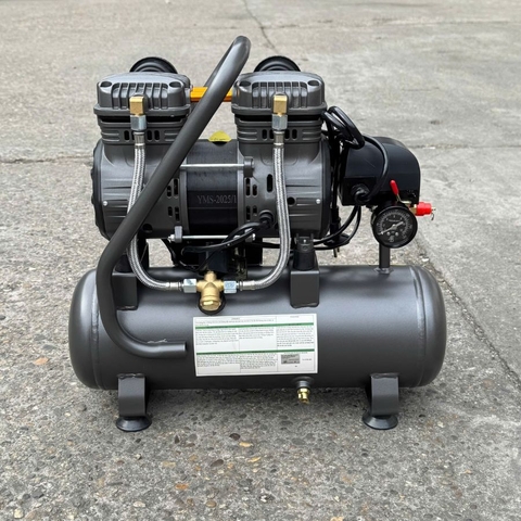 MÁY NÉN KHÍ YAMASU NKS1.5HP-12L GIẢM ÂM KHÔNG DẦU