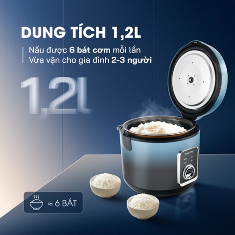 Nồi cơm điện KALITE KRC6012 chống dính Ceramic cao cấp
