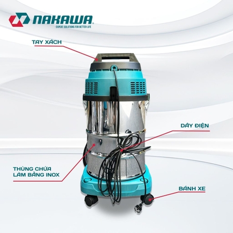 Máy hút bụi công nghiệp NAKAWA NK-HB40L 1850W
