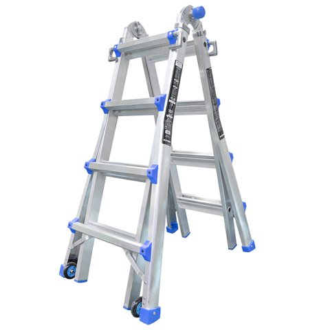 Thang nhôm gấp (rút lồng) đa năng Nikawa NKE-44