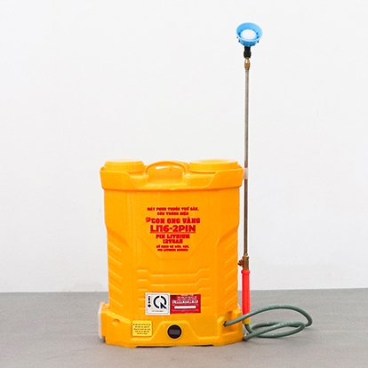 Máy phun thuốc trừ sâu, côn trùng điện CON ONG VÀNG Li16-pin Vàng Pin lithium 12V8Ah