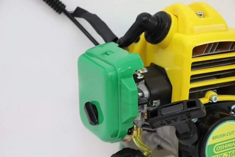 Máy cắt cỏ Oshima VX260 0.7KW Vàng-xanh 2 thì (rời, xoay)