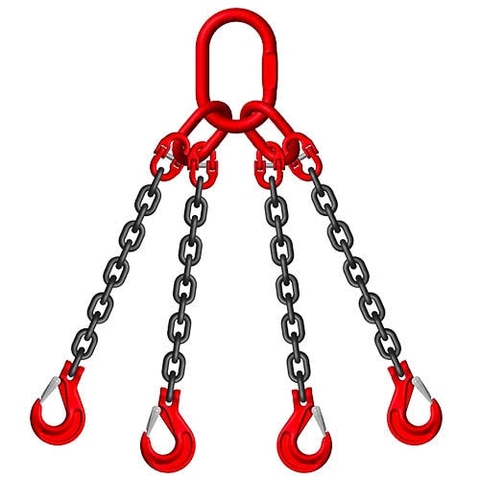 Sling xích cẩu hàng KENBO 3T4S2M 3 tấn 4 sợi 2m