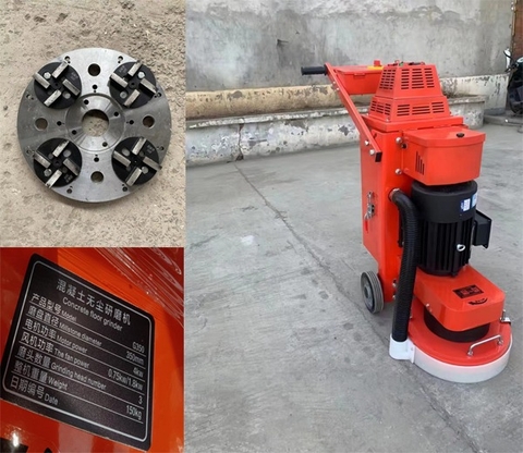 Máy Mài Sàn Bê Tông Có Hút Bụi G350