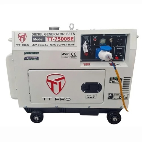 Máy Phát Điện 6Kw Chạy Dầu TTPRO TT-7500SE