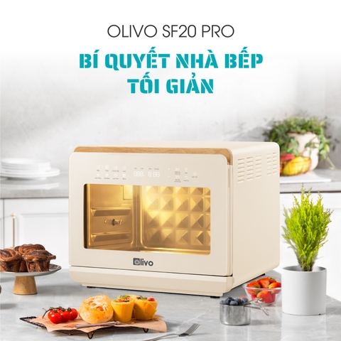 Nồi Chiên Hấp Đa Năng OLIVO SF20 PRO