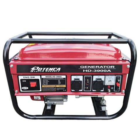 Máy Phát Điện Chạy Xăng 3Kw Potenca HD-3900A
