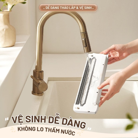 Máy hút chân không Masuto MSSMASTER - Công suất lớn 240W, Lực hút -60kPa, Đường hàn kép