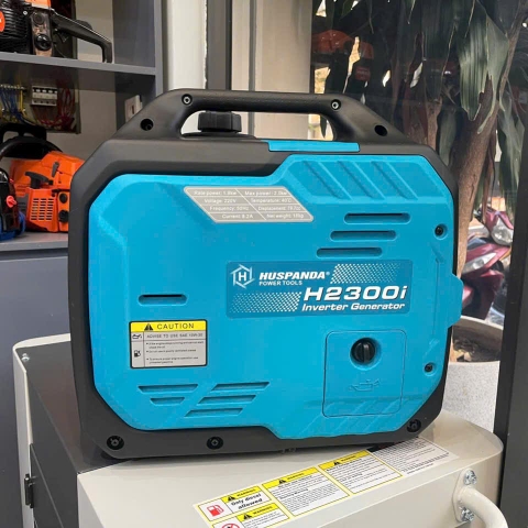 Máy Phát Điện Chạy Xăng Huspanda H2300I (Inverter - siêu cách âm) (2.0KW - Khởi động cơ)
