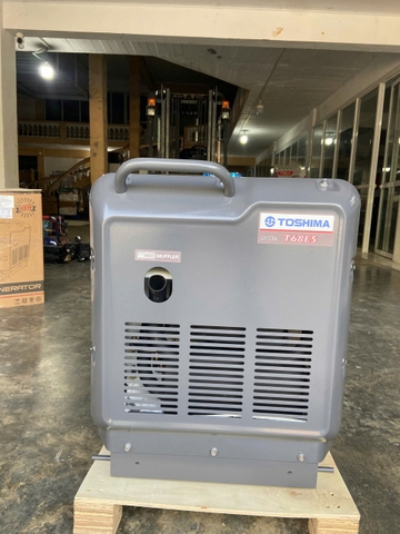 Máy Phát Điện Chạy Dầu 5Kw Toshima T68ES Siêu Cách Âm