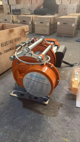 Tời điện đa năng SANKYSU KCD1250/2500 – 100M 220V nhanh