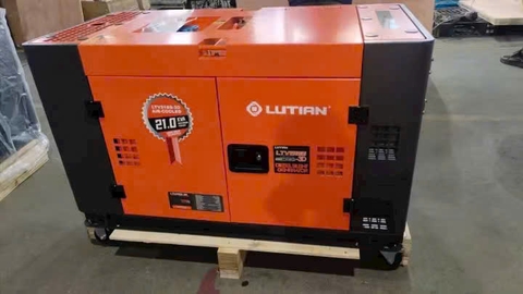 Máy Phát Điện Chạy Dầu 21KVA Lutian LTV21SS-3D 220V/380V