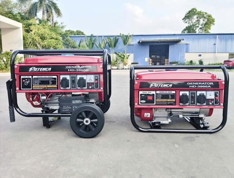 Máy Phát Điện Chạy Xăng 3Kw Potenca HD-3900A