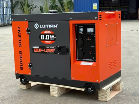 Máy Phát Điện Chạy Dầu 8Kw Lutian 8GF-LDEF 220V