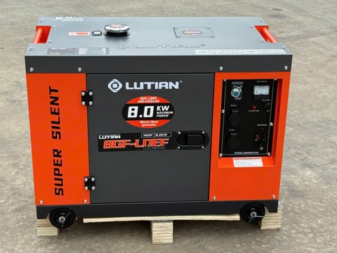 Máy Phát Điện Chạy Dầu 8Kw Lutian 8GF-LDEF 220V