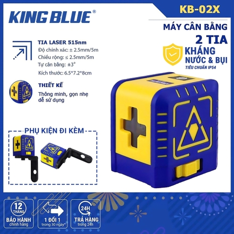 MÁY CÂN BẰNG 2 TIA XANH KING BLUE KB-02X
