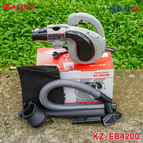 MÁY THỔI BỤI KAIZEN KZ-EB4200 2 CHIỀU HÚT VÀ THỔI