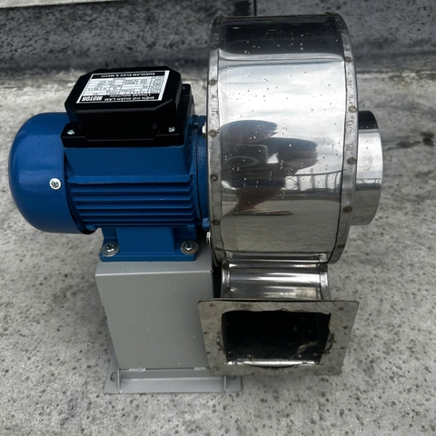 Quạt Sên Ly Tâm Quạt Hút 370W 220V Cánh Lồng Sóc Inox 304 Hút Khói Hút Mùi