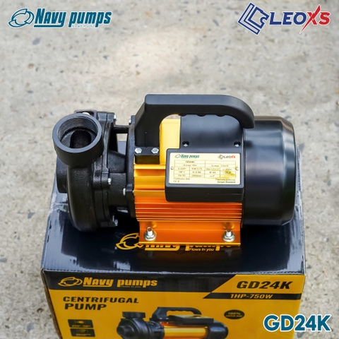 MÁY BƠM 750W DÂN DỤNG TƯỚI TIÊU THÂN VÀNG GOLD NAVY GD24K