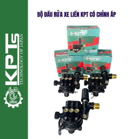 BỘ ĐẦU RỬA XE LIỀN KPTs KPT-22CA CÓ CHỈNH ÁP LẮP CHO MÁY RỬA XE