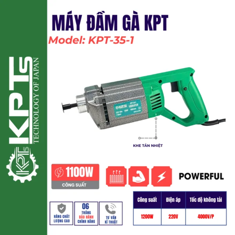 MÁY ĐẦM GÀ MÁY ĐẦM DÙI CẦM TAY KPTs KPT-35-1 KÈM VÒI 1.2M