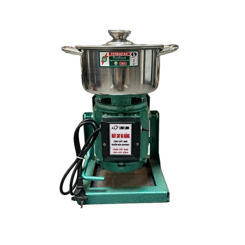 MÁY XAY THỊT CÁ CUA MÁY XAY ĐA NĂNG 900W NỒI ĐÁY BẰNG 18CM 2 DAO KÈM QUE RUỐC INOX