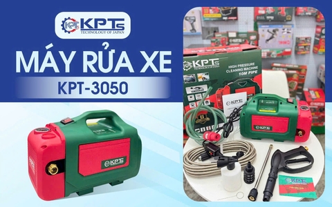 MÁY RỬA XE KPTs KPT-3050 CÓ ÁT CHỐNG DÒ ĐIỆN 3050W 200BAR 7L