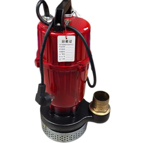 MÁY BƠM CHÌM NƯỚC SẠCH 750W-220V BƠM TÕM ĐỎ QDX10-15-0.75 ỐNG XẢ 50MM LƯU LƯỢNG 10M3/H MAX 15M BƠM AO HỒ GIẾNG KHOAN HÚT NƯỚC SINH HOẠT