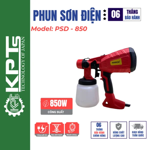 MÁY PHUN SƠN ĐIỆN PHUN SƠN CẦM TAY MINI NANXIN PSD-850