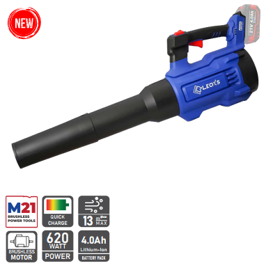 Thân Máy Thổi Lá Pin 21V LEOxs LXS-BL4510 Brushless Chân Pin Phổ Thông