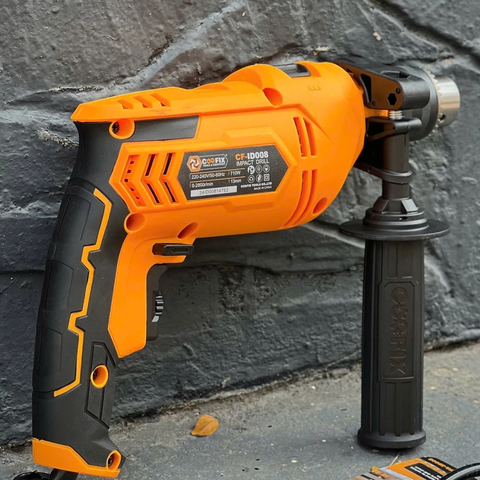 MÁY KHOAN ĐẦU 13 CÔNG SUẤT 710W COOFIX CF-ID008 CÓ CHỈNH TỐC TẶNG KÈM MŨI KHOAN