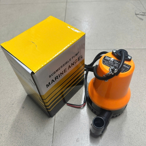 MÁY BƠM CHÌM NHỰA ẮC QUY LOẠI 80W-12V CÁNH BƠM PPO LƯU LƯỢNG 1.5M3/H CHẠY ÊM NHỎ GỌN TIỆN DỤNG