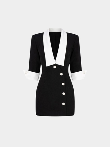 Đầm Công Sở Cổ Vest LOVINA